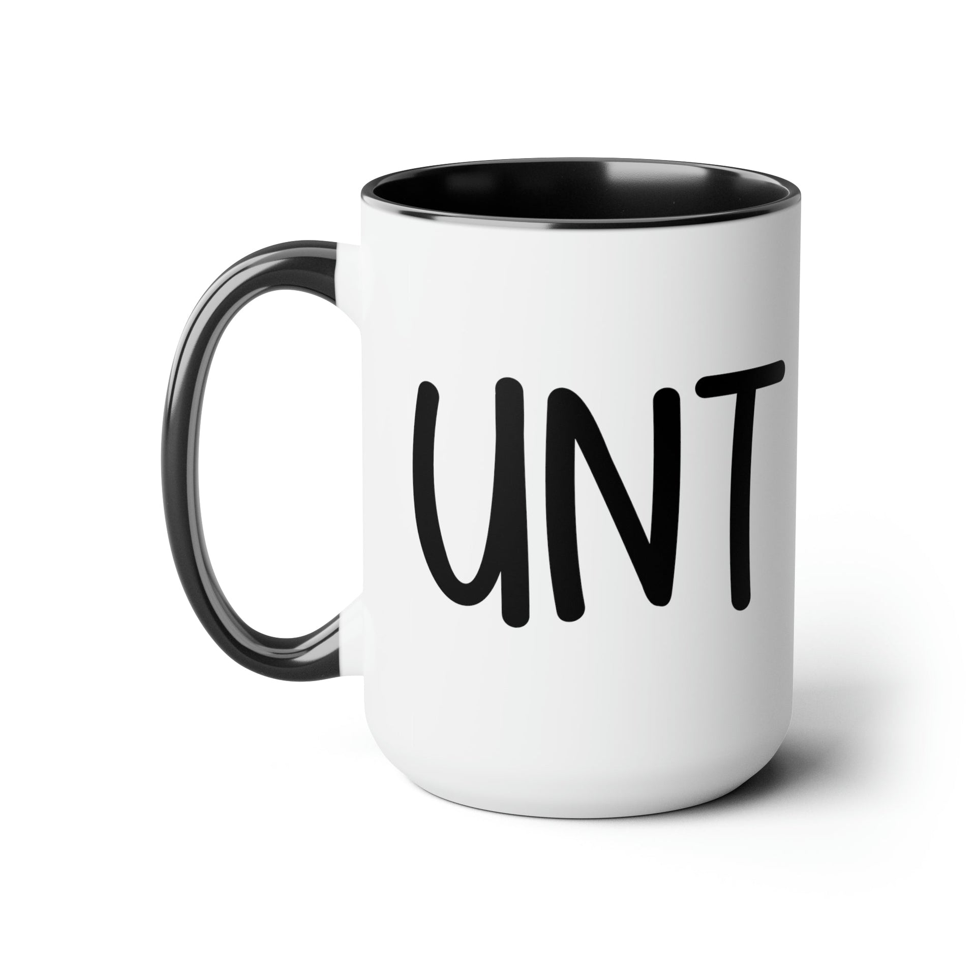 Cunt Mugs 15oz Black Mug by Printify | Akron Pride Custom Tees