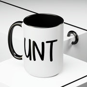 Cunt Mugs 15oz Mug by Printify | Akron Pride Custom Tees