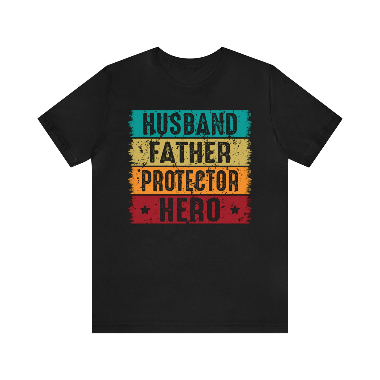 Dad Tee Black S T-Shirt by Printify | Akron Pride Custom Tees