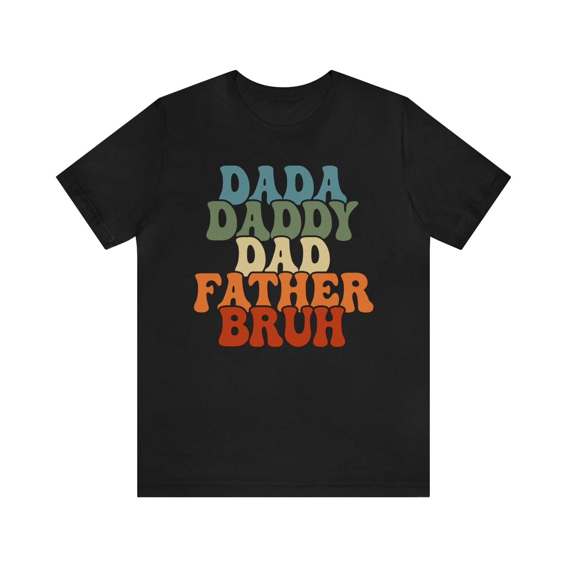 Dad Tee Black S T-Shirt by Printify | Akron Pride Custom Tees