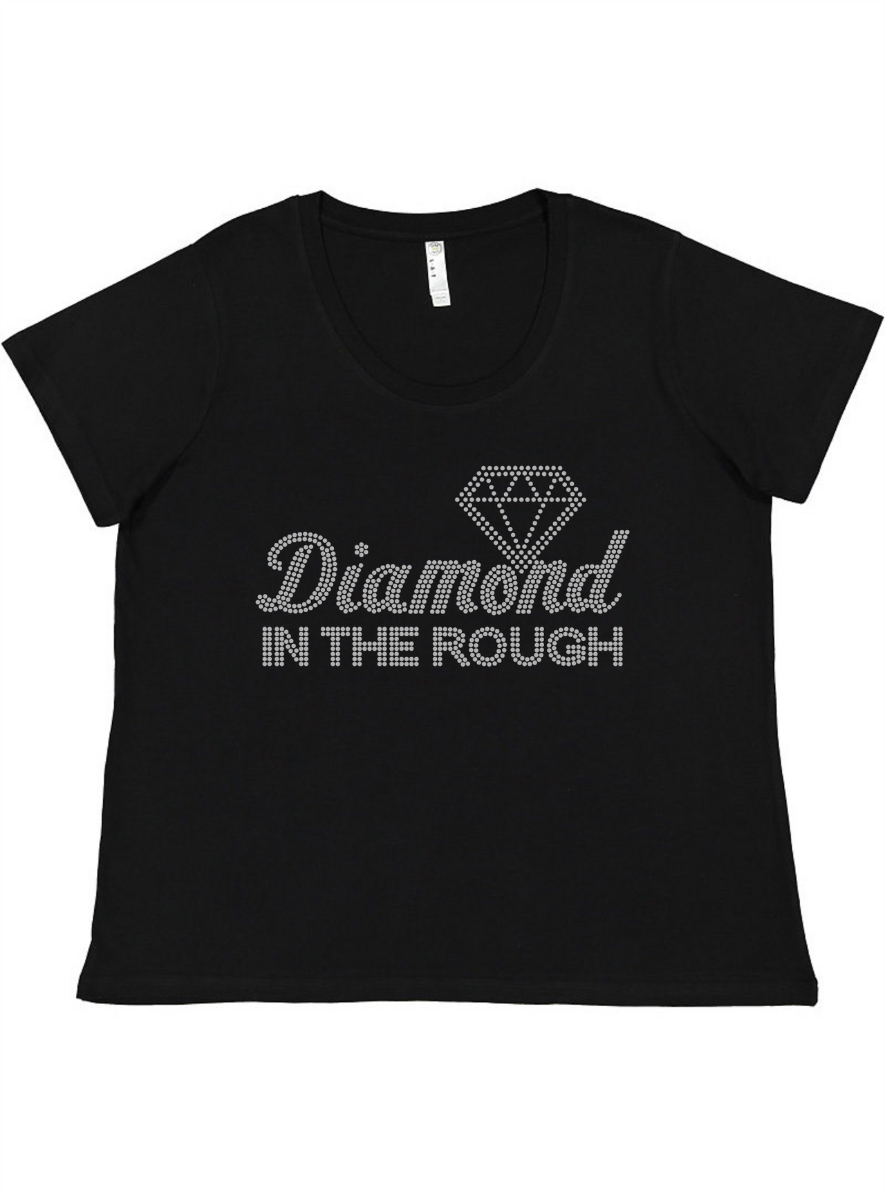 Diamond in the Rough Ladies Tee Ladies Shirt by Akron Pride Custom Tees | Akron Pride Custom Tees