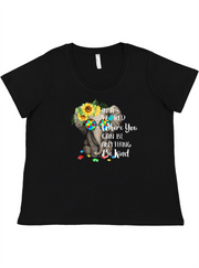 Elephant Be Kind Ladies Tee Ladies Shirt by Akron Pride Custom Tees | Akron Pride Custom Tees
