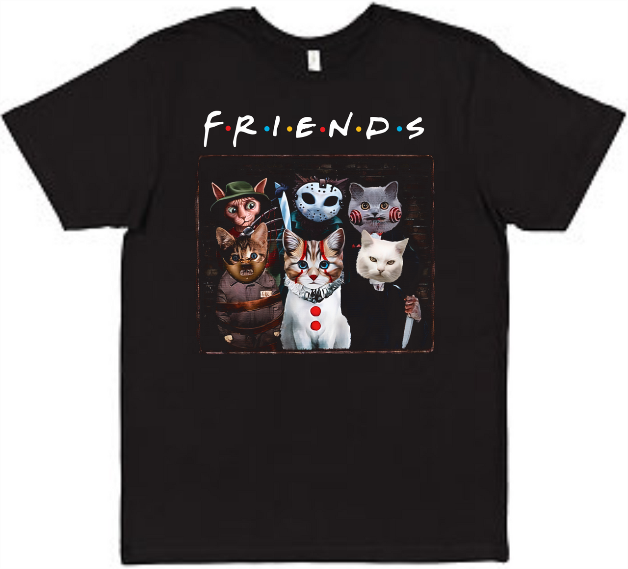 Friends Tee Adult Shirt by Akron Pride Custom Tees | Akron Pride Custom Tees