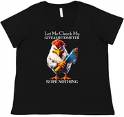 Funny Chicken Ladies Tee Ladies Shirt by Akron Pride Custom Tees | Akron Pride Custom Tees