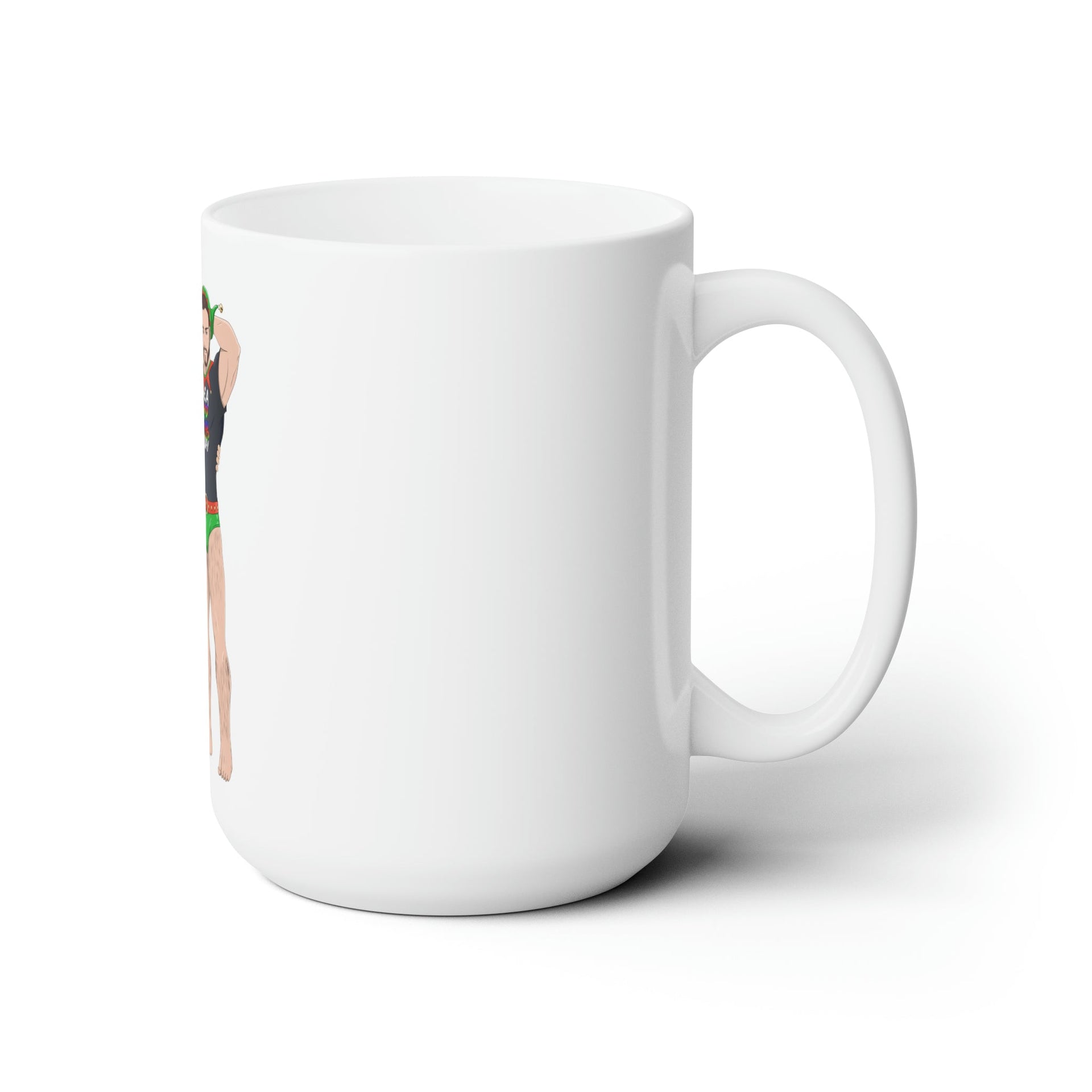 Gay Xmas Mug 15oz Mug by Printify | Akron Pride Custom Tees