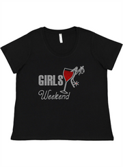 Girls Weekend Ladies Tee Ladies Shirt by Akron Pride Custom Tees | Akron Pride Custom Tees
