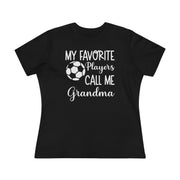 Grandma Soccer Ladies Tee Black S T-Shirt by Printify | Akron Pride Custom Tees