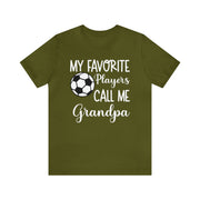 Grandpa Soccer Tee T-Shirt by Printify | Akron Pride Custom Tees