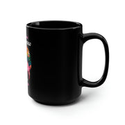 Grumpy Flamingo Mug 15oz Mug by Printify | Akron Pride Custom Tees