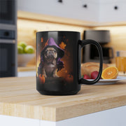 Halloween French Bulldog Mug 15oz Mug by Printify | Akron Pride Custom Tees