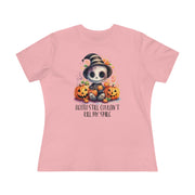 Halloween Ladies Tee Pink S T-Shirt by Printify | Akron Pride Custom Tees