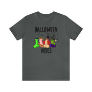 Halloween Vibes Tee Asphalt S T-Shirt by Printify | Akron Pride Custom Tees