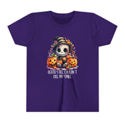 Halloween Youth Tee Team Purple S Kids clothes by Printify | Akron Pride Custom Tees