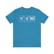 HOMO Tee Aqua S T-Shirt by Printify | Akron Pride Custom Tees