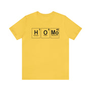 HOMO Tee Yellow S T-Shirt by Printify | Akron Pride Custom Tees