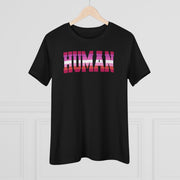 Human Lesbian Ladies Tee T-Shirt by Printify | Akron Pride Custom Tees