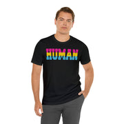 Human Pan Pride Tee T-Shirt by Printify | Akron Pride Custom Tees