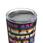 Inspirational Pride Tumbler 20oz Akron Pride Custom Tees