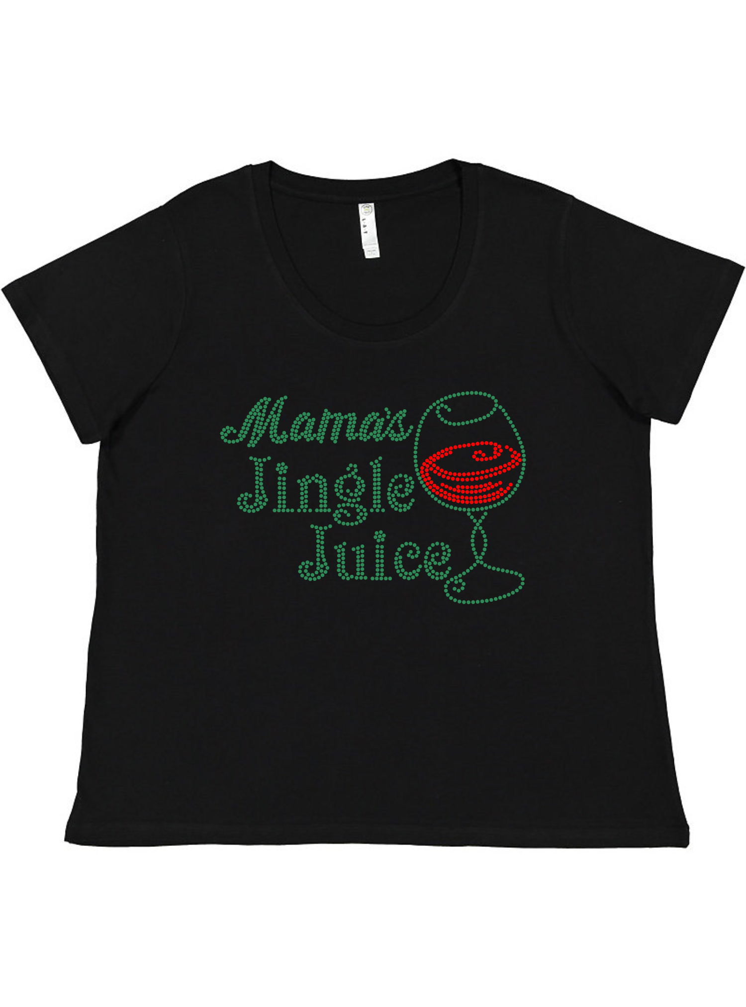 Jingle Juice Ladies Tee Ladies Shirt by Akron Pride Custom Tees | Akron Pride Custom Tees