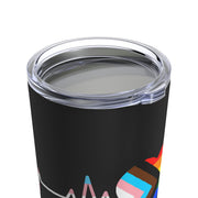 Love is Love Pride Tumbler 20oz Akron Pride Custom Tees