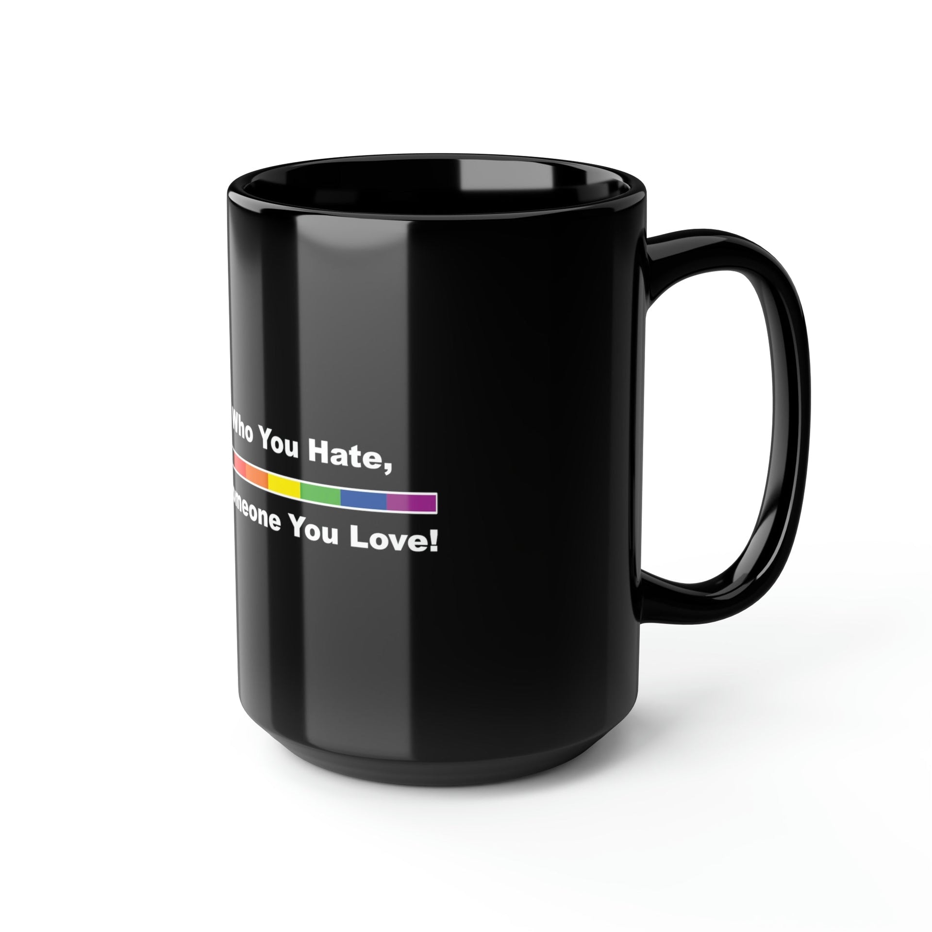 Love Pride Mug 15oz Mug by Printify | Akron Pride Custom Tees