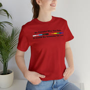 Love Pride Tee Red S T-Shirt by Printify | Akron Pride Custom Tees