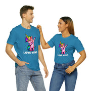 Love Wins Tee T-Shirt by Printify | Akron Pride Custom Tees