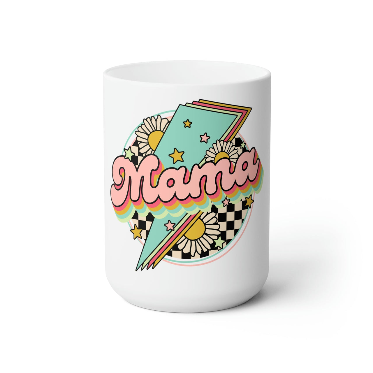 Mama Mug 15oz Mug by Printify | Akron Pride Custom Tees