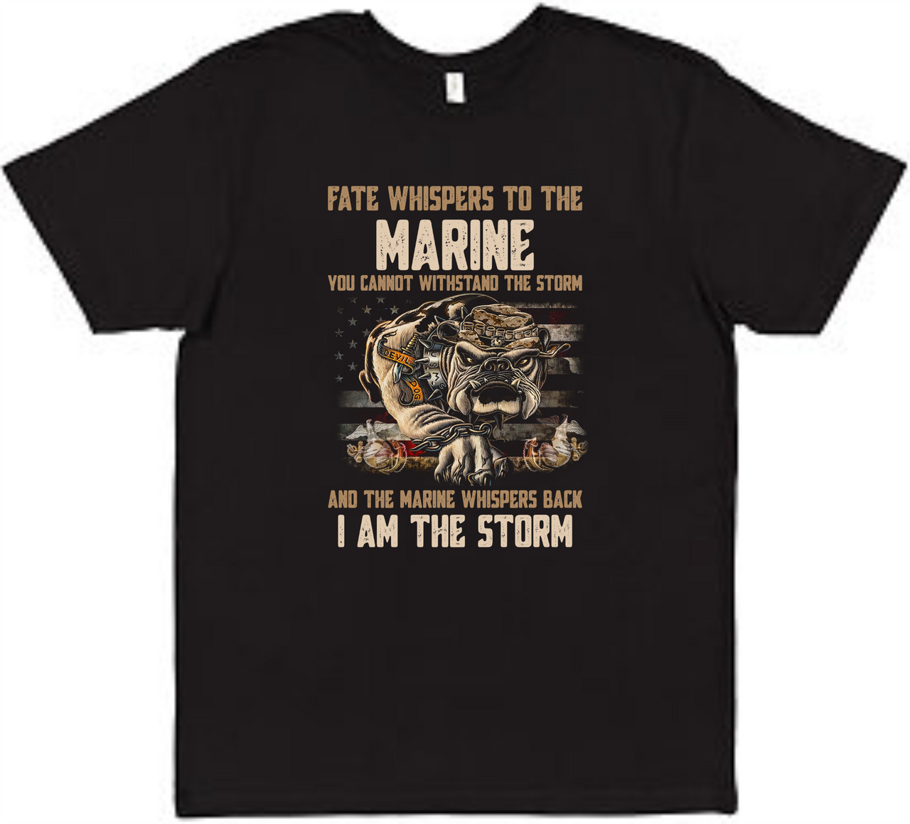 Marine Tee Adult Shirt by Akron Pride Custom Tees | Akron Pride Custom Tees