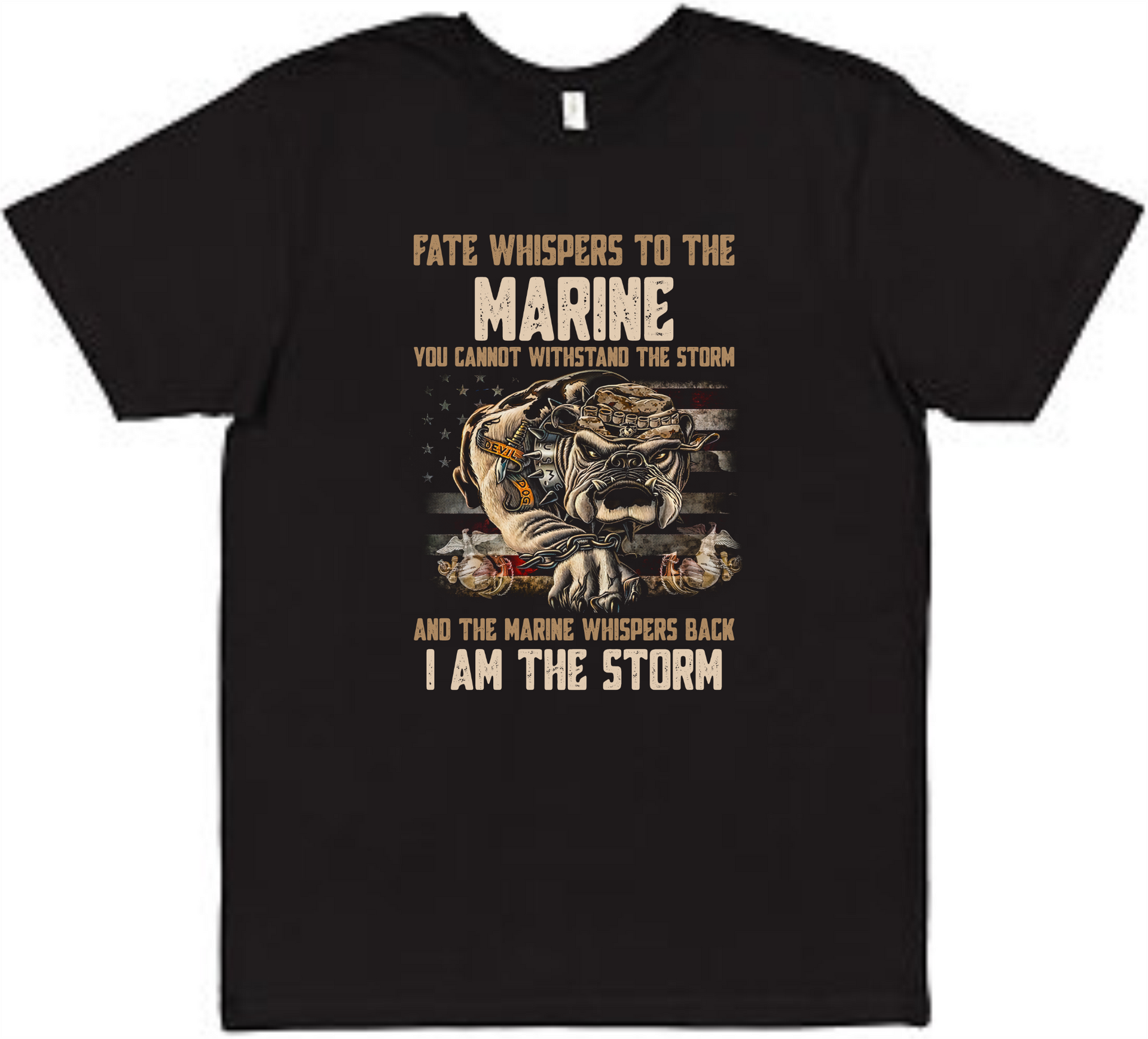 Marine Tee Adult Shirt by Akron Pride Custom Tees | Akron Pride Custom Tees