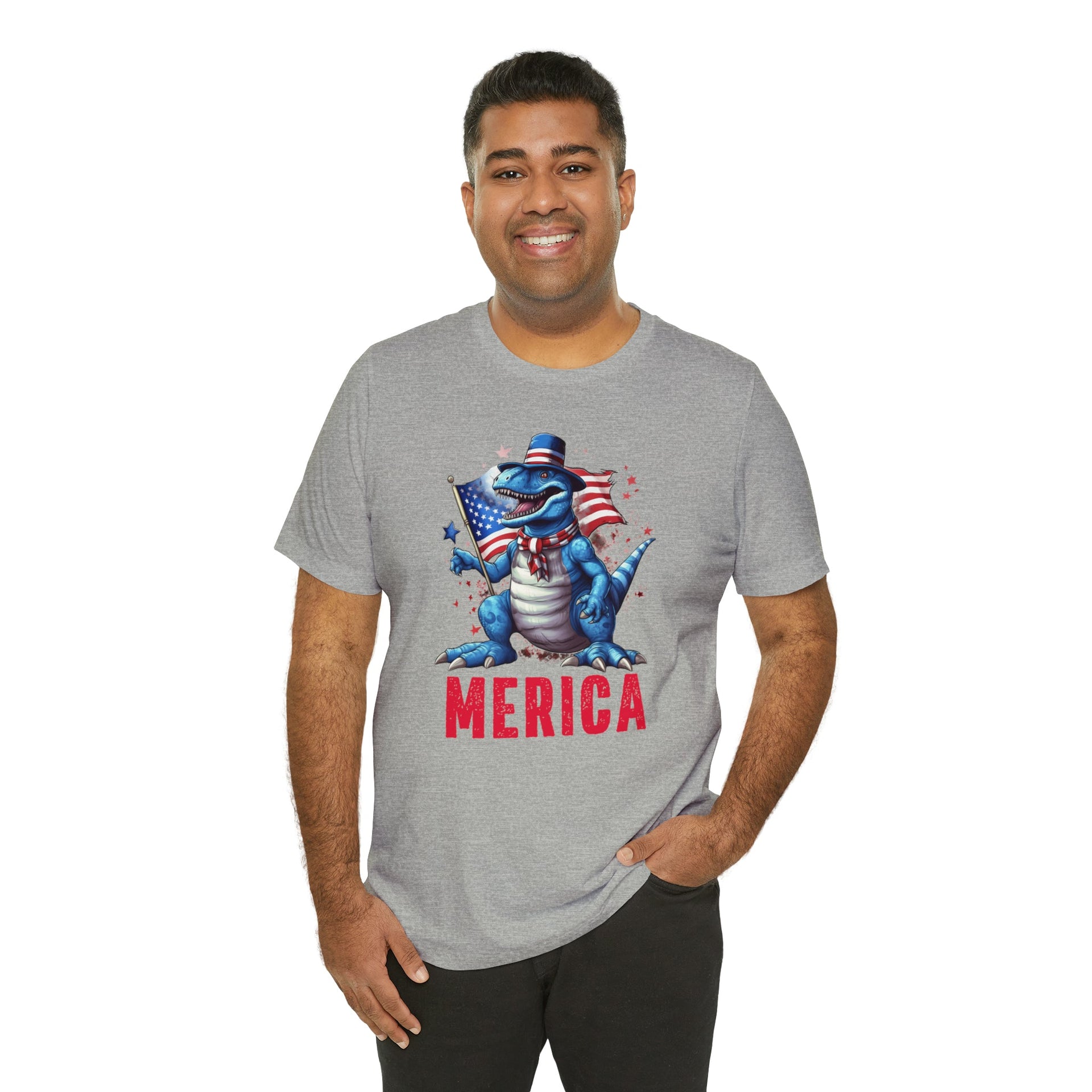 Merica Tee T-Shirt by Printify | Akron Pride Custom Tees