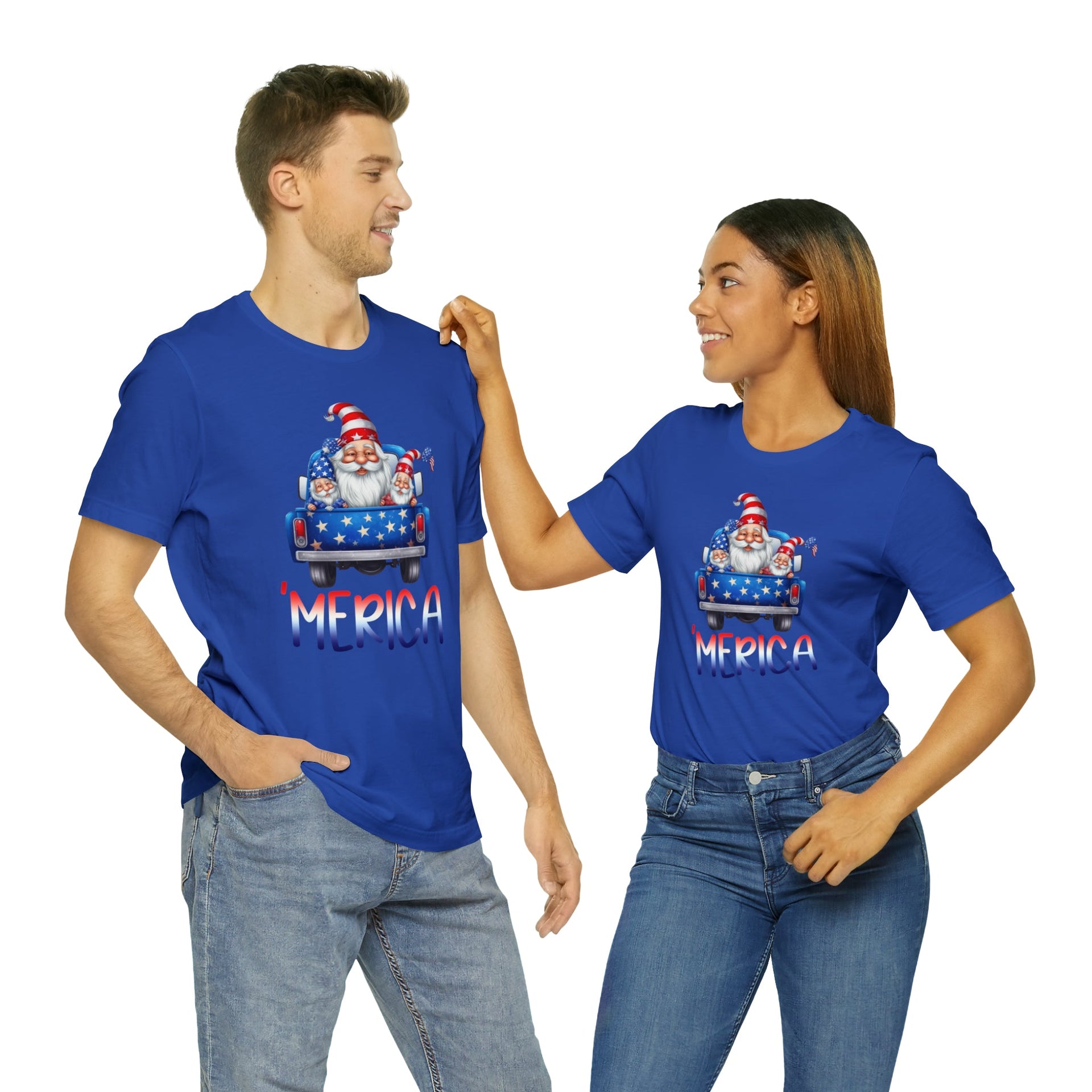 Merica Tee T-Shirt by Printify | Akron Pride Custom Tees