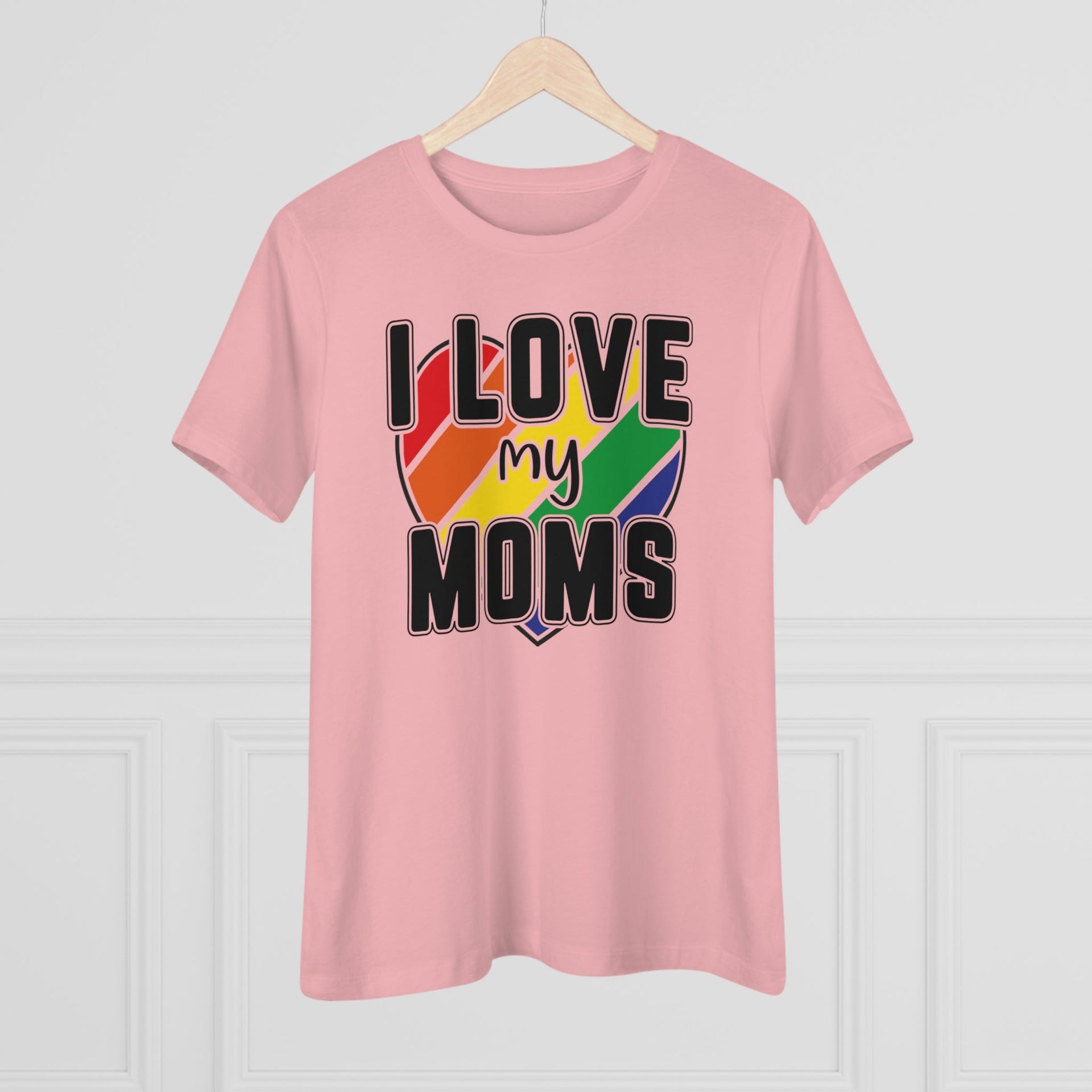 MOM Pride Ladies Tee T-Shirt by Printify | Akron Pride Custom Tees