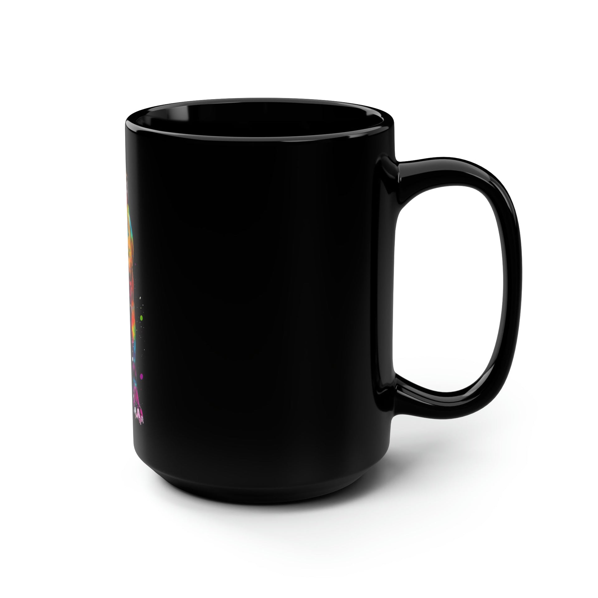 Neon Boxer Mug 15oz Mug by Printify | Akron Pride Custom Tees