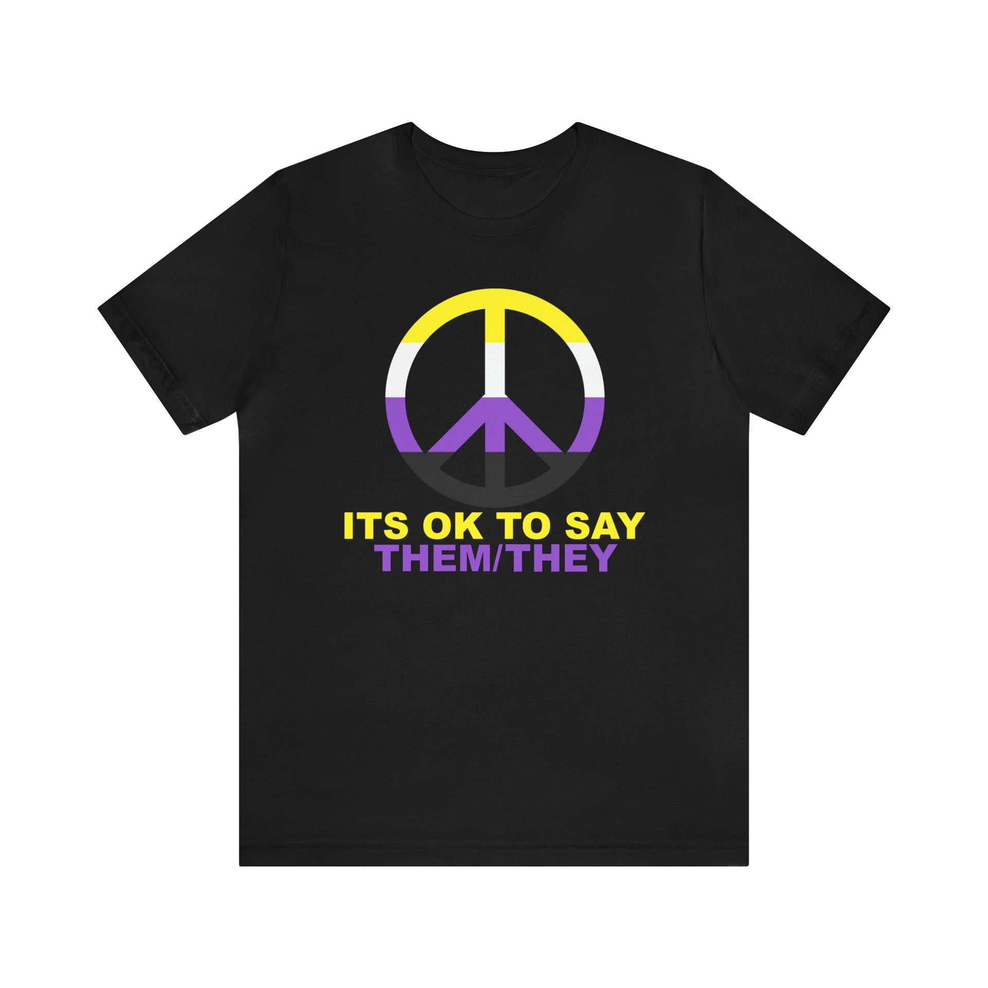 Nonbinary Tee T-Shirt by Printify | Akron Pride Custom Tees