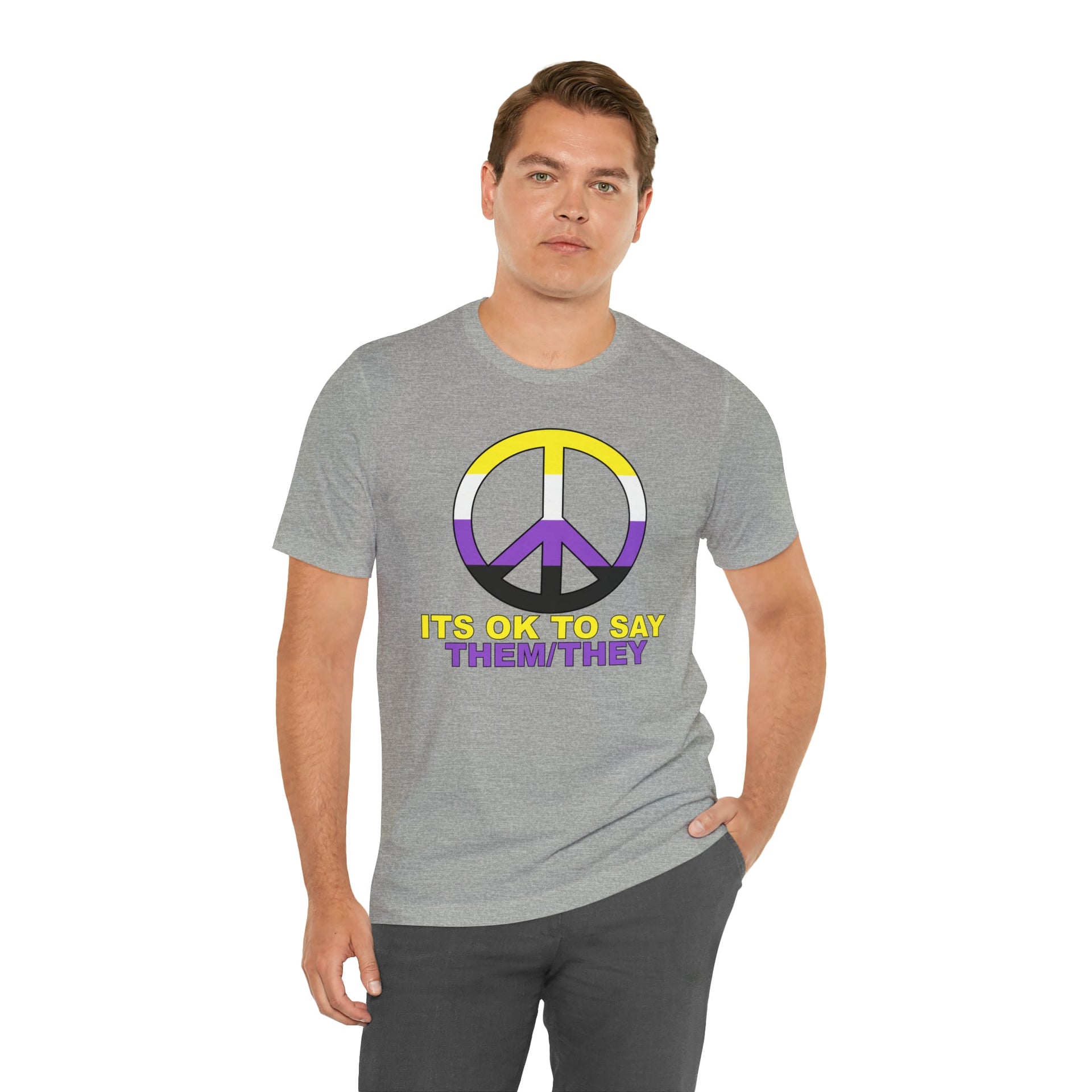 Nonbinary Tee T-Shirt by Printify | Akron Pride Custom Tees