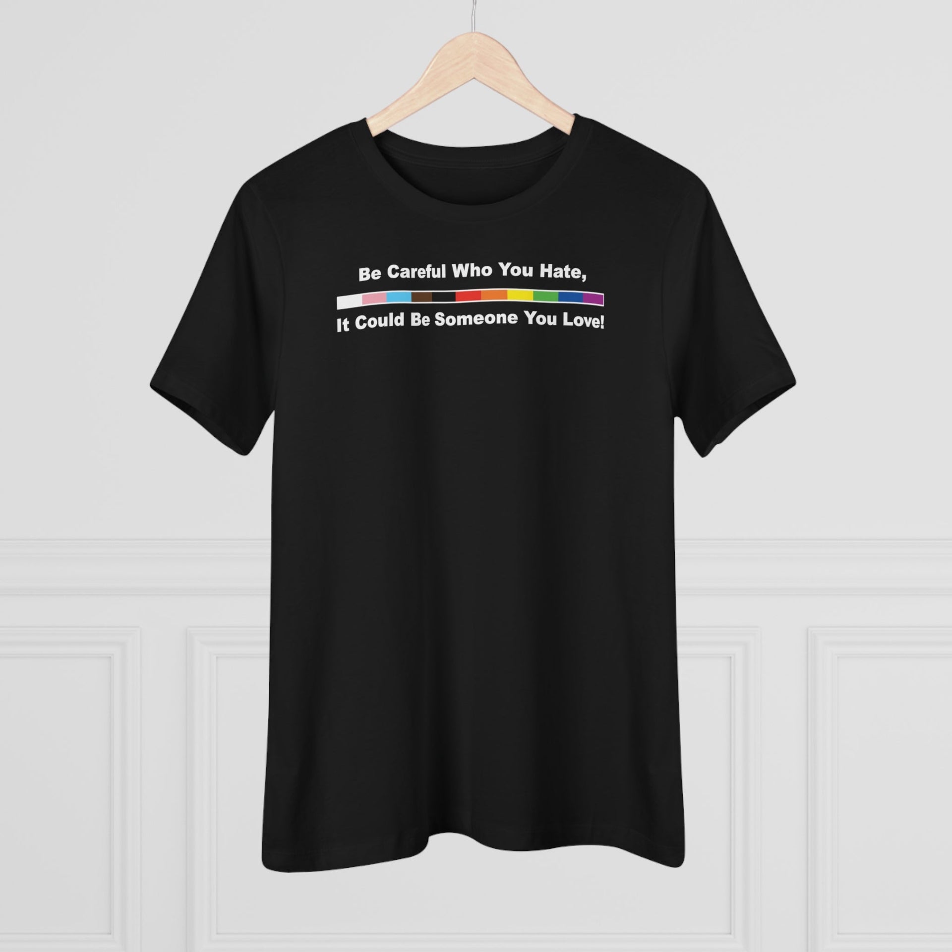 Pride Ladies Tee T-Shirt by Printify | Akron Pride Custom Tees