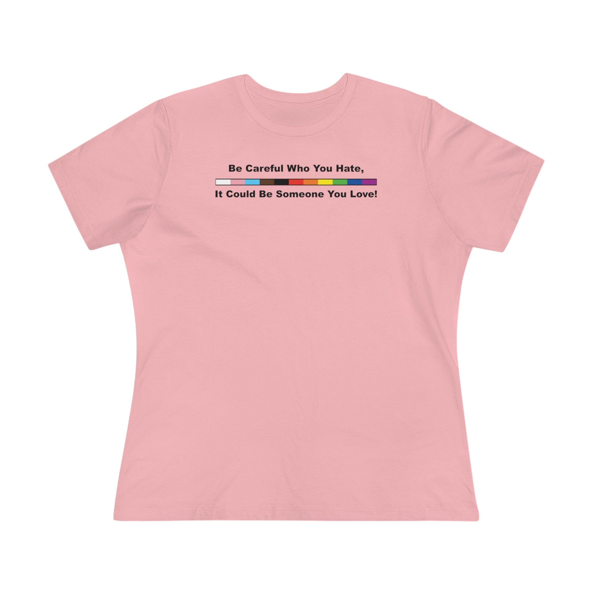 Pride Ladies Tee T-Shirt by Printify | Akron Pride Custom Tees