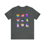 Pride Tee Asphalt S T-Shirt by Printify | Akron Pride Custom Tees