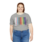 Pride Tee Athletic Heather T-Shirt by Printify | Akron Pride Custom Tees