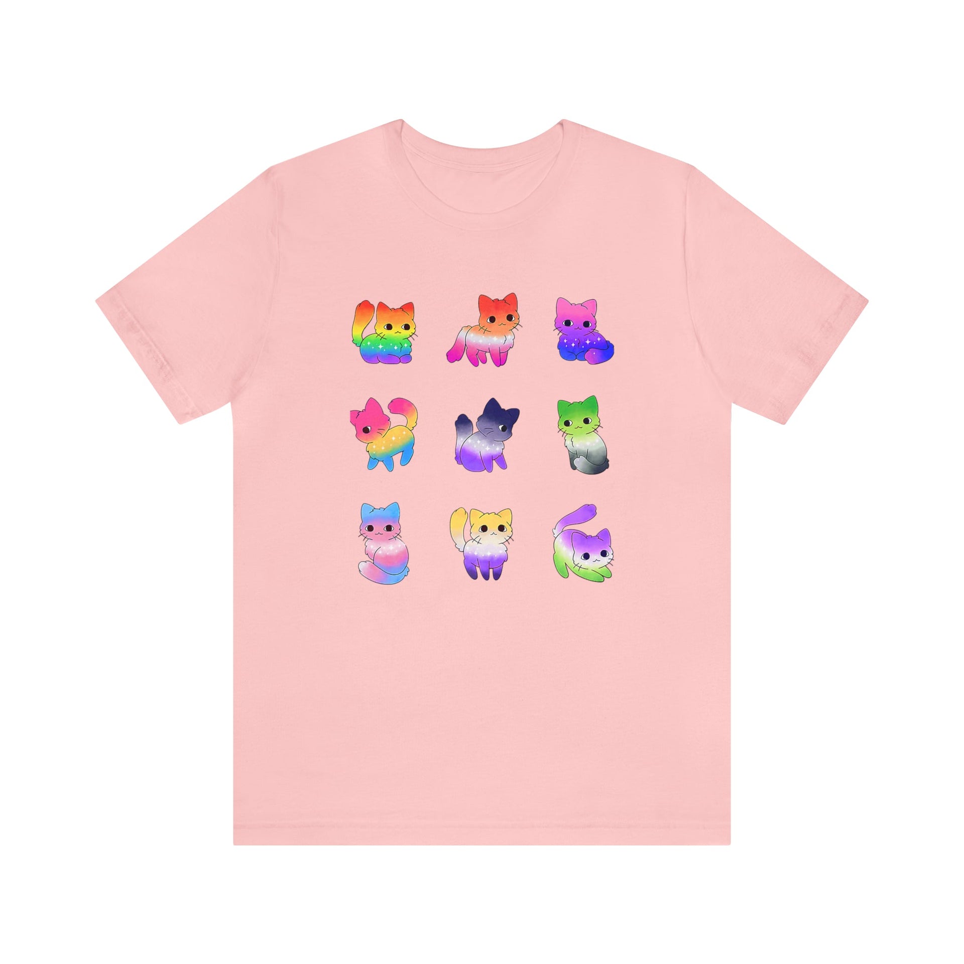 Pride Tee Pink S T-Shirt by Printify | Akron Pride Custom Tees