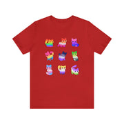 Pride Tee Red S T-Shirt by Printify | Akron Pride Custom Tees