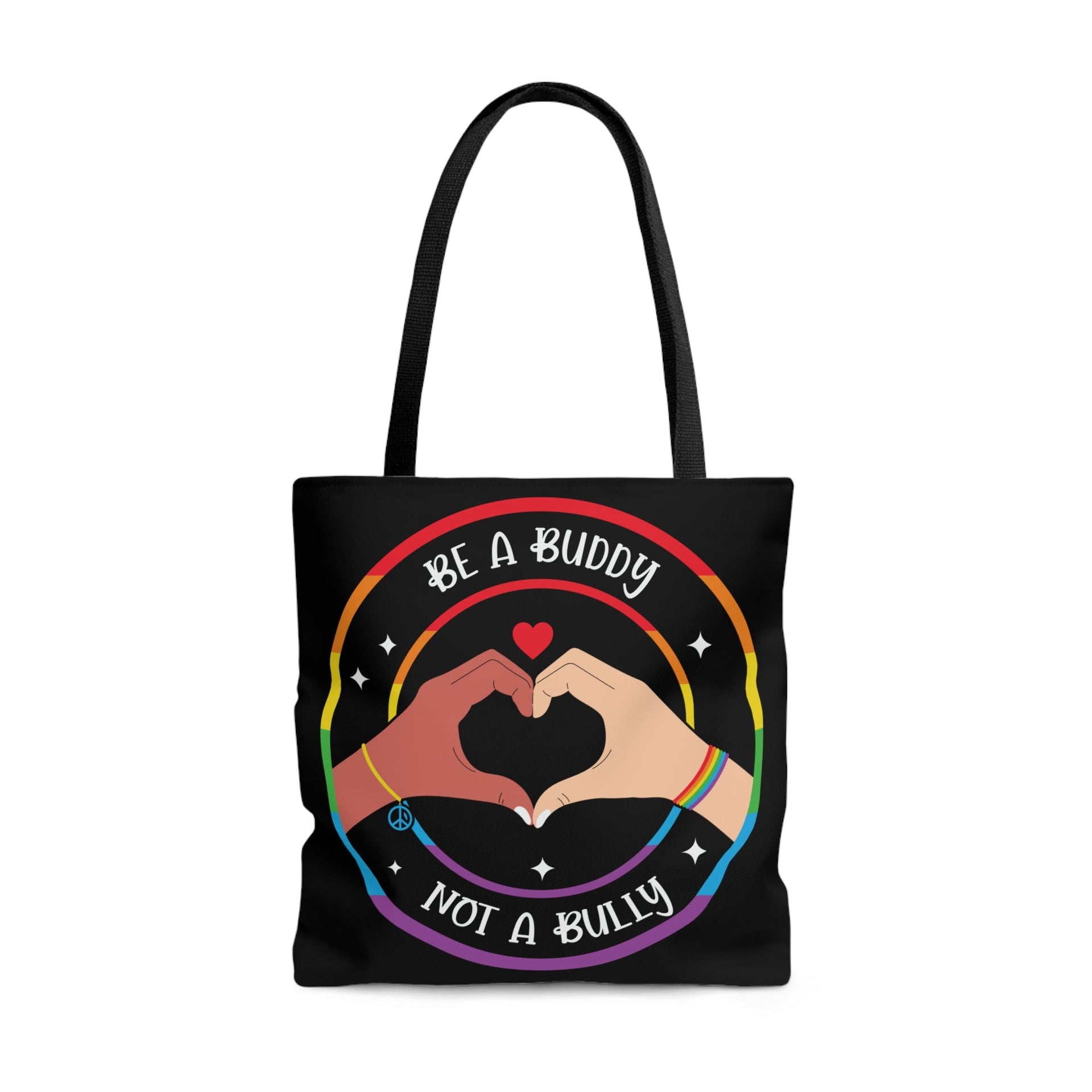 Pride Tote Bag Large Bags by Printify | Akron Pride Custom Tees