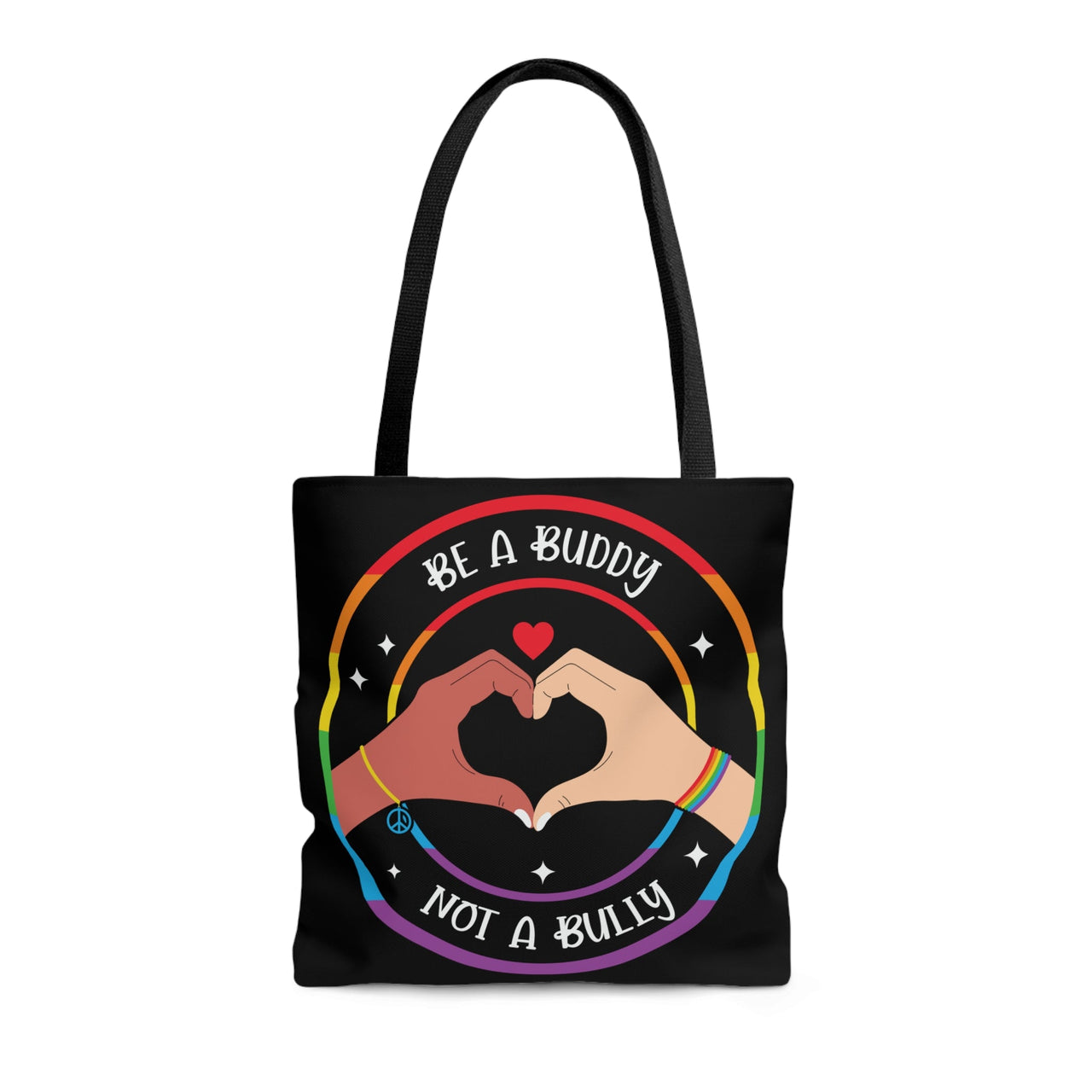 Pride Tote Bag Medium Bags by Printify | Akron Pride Custom Tees