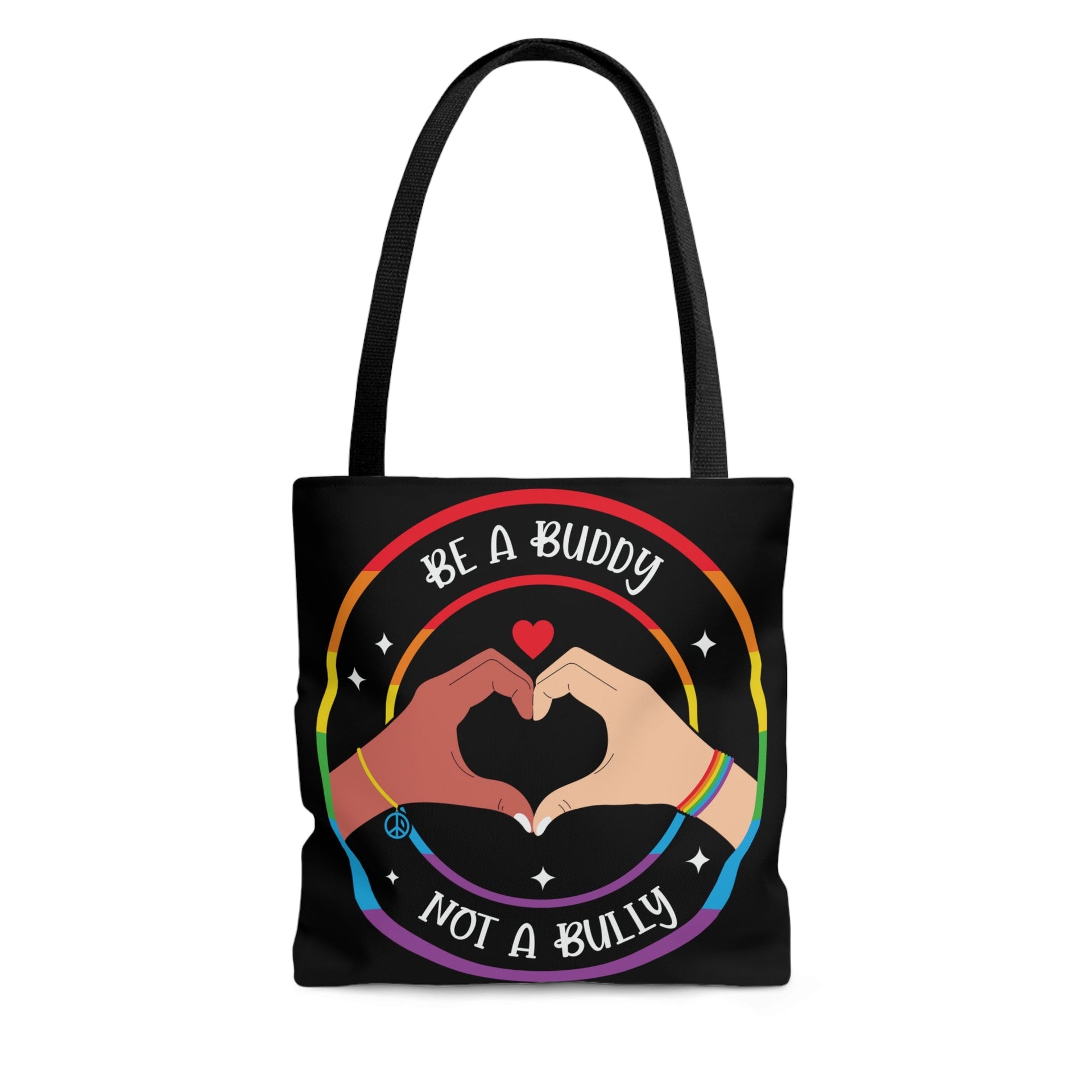 Pride Tote Bag Small Bags by Printify | Akron Pride Custom Tees