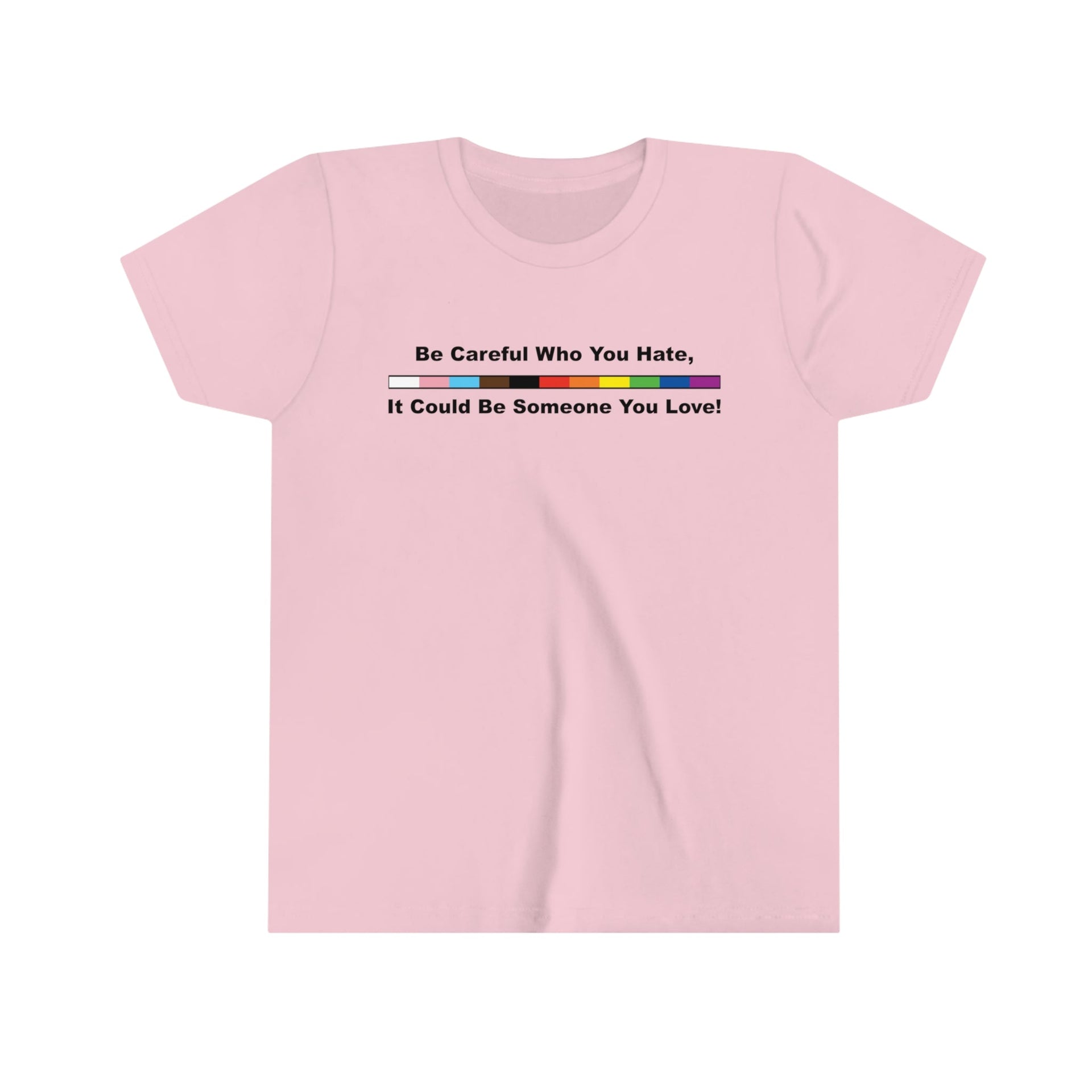 Pride Youth Tee Pink S Kids clothes by Printify | Akron Pride Custom Tees