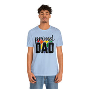 Proud Dad Pride Tee T-Shirt by Printify | Akron Pride Custom Tees