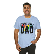 Proud Dad Pride Tee T-Shirt by Printify | Akron Pride Custom Tees