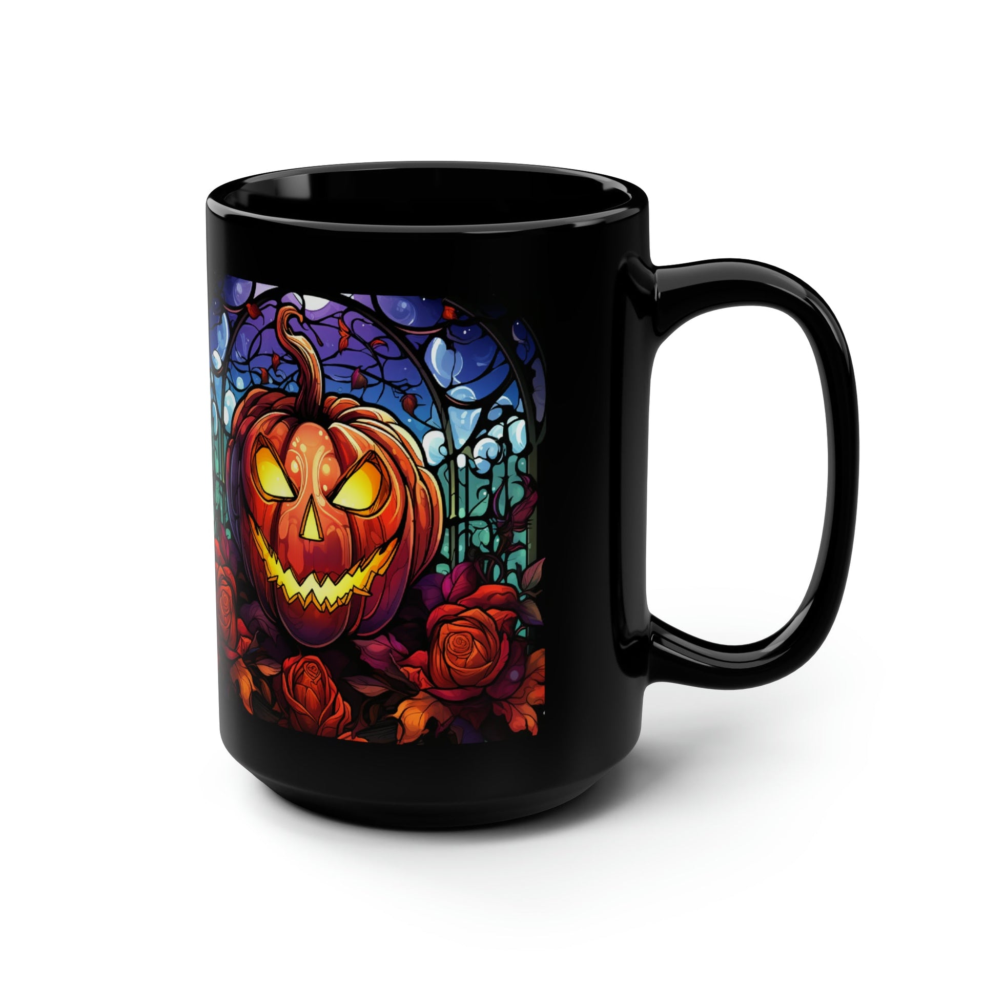 Pumpkin Mug 15oz Mug by Printify | Akron Pride Custom Tees