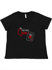 Queen of Hearts Ladies Tee Ladies Shirt by Akron Pride Custom Tees | Akron Pride Custom Tees